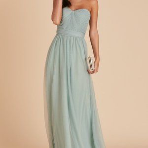 Birdy Grey Christina Convertible Bridesmaid Dress in Sage Size Medium